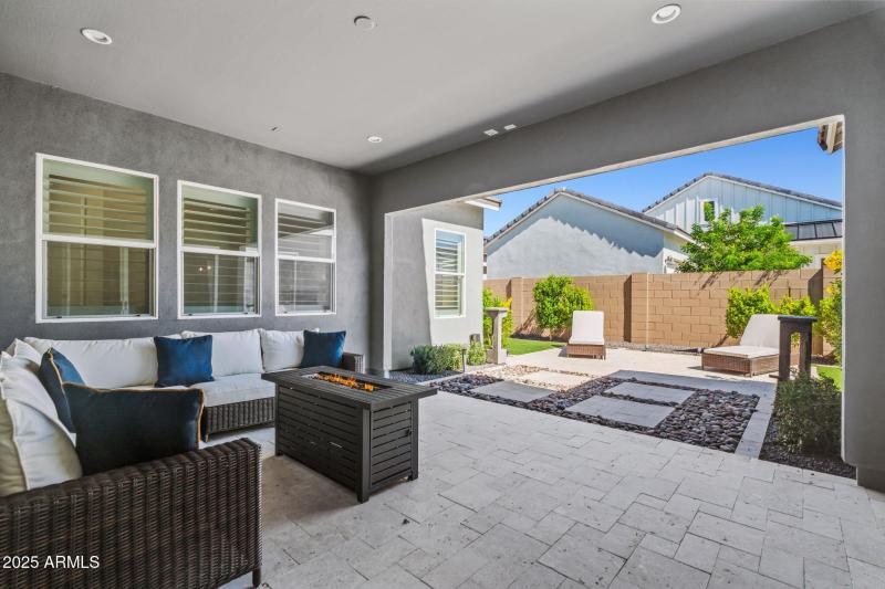 Covered Back Patio