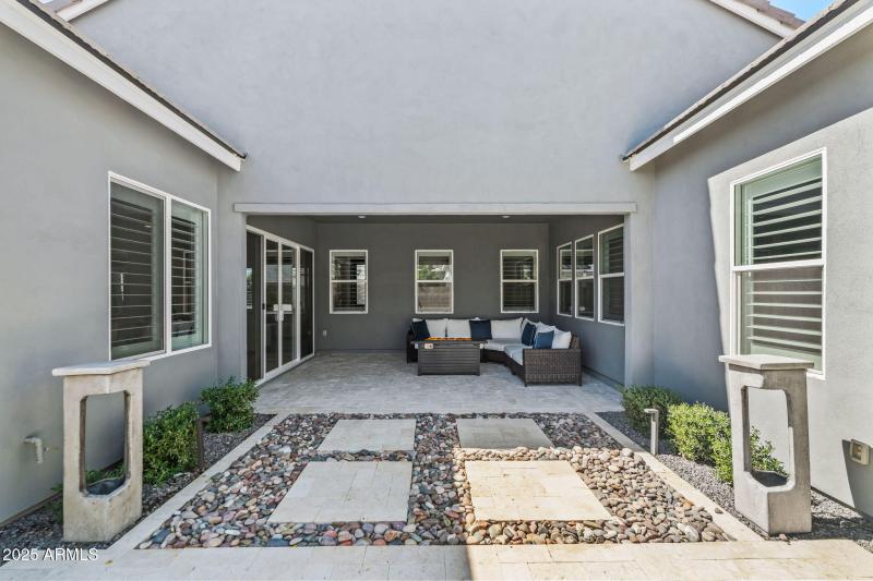 Covered Back Patio