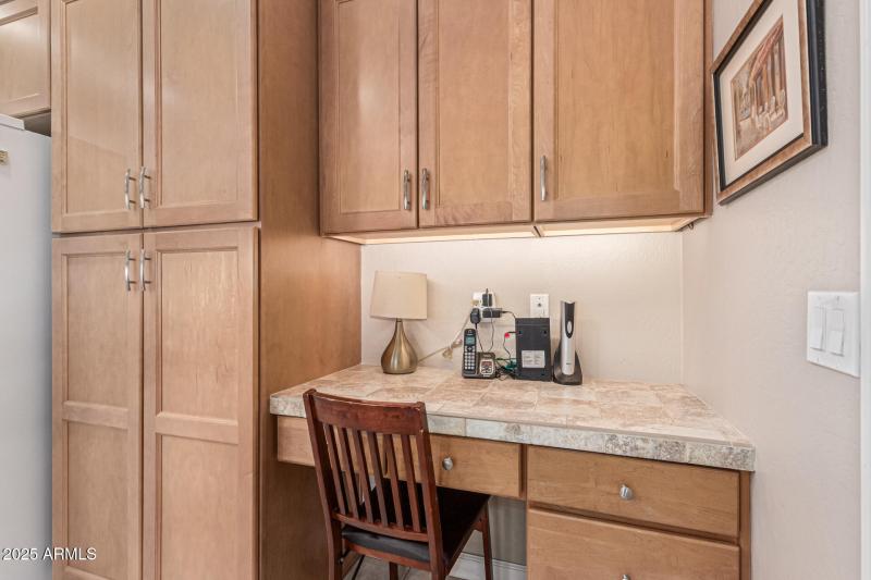 Nice extra space in Kitchen