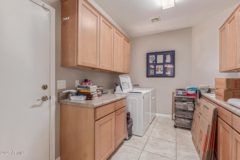 Nice size laundry room
