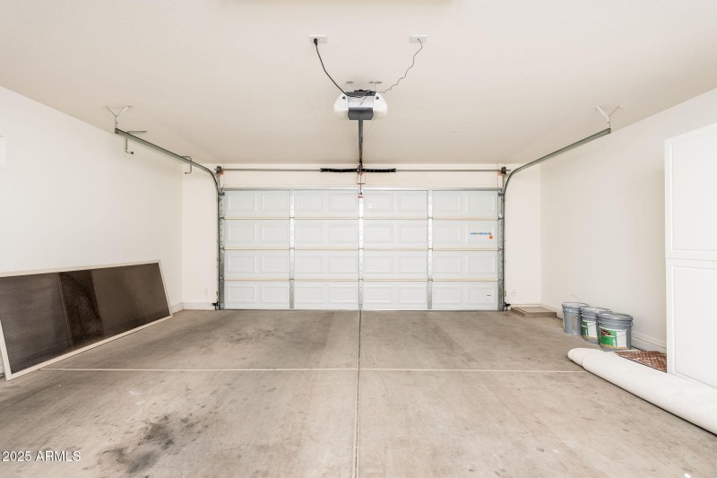 Two-car garage