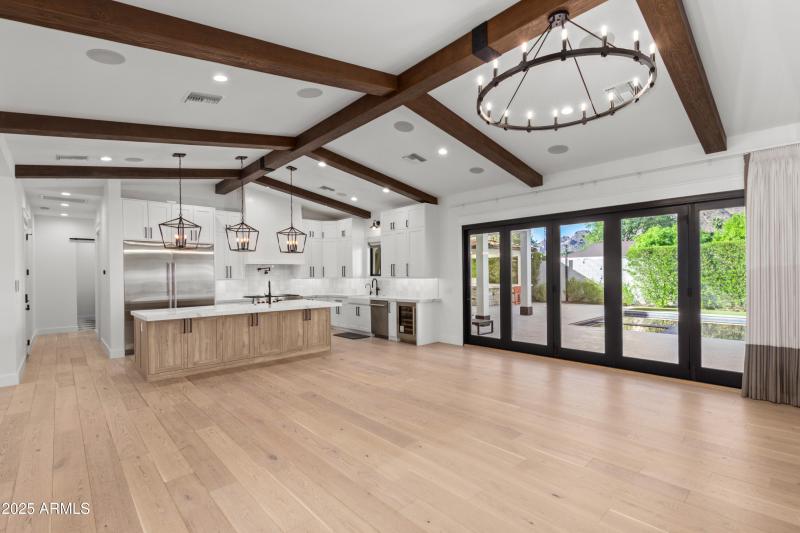 KITCHEN WITH DOORS CLOSED