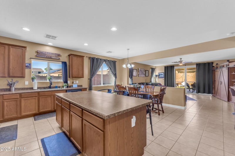 Kitchen to Greatroom