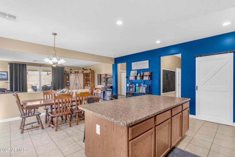 Kitchen to Dining