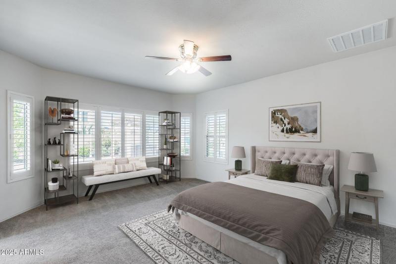 33 - Master Bedroom Virtually Staged