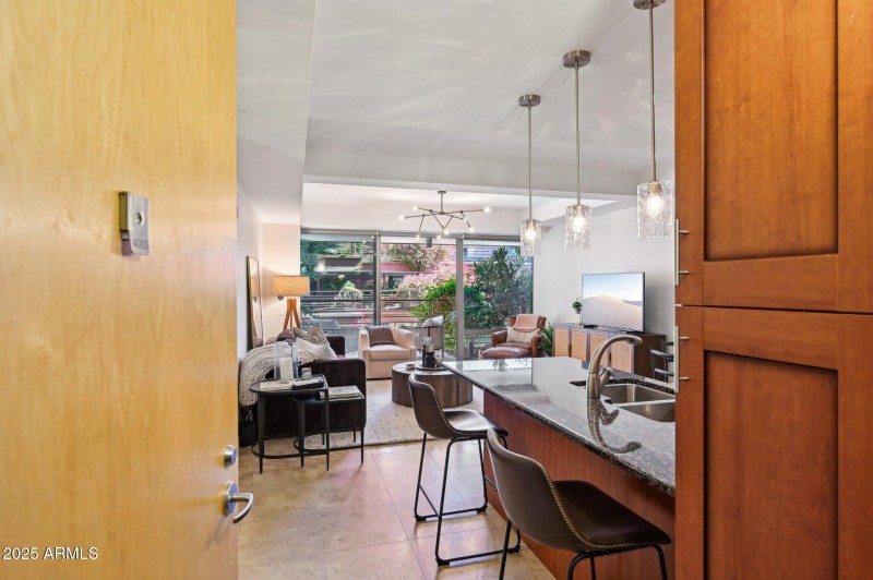 Entry to condo
