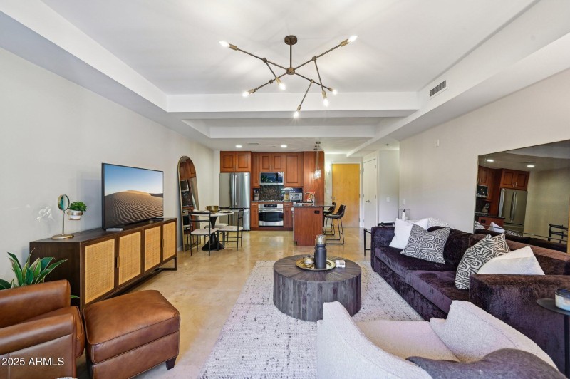 Great room towards kitchen