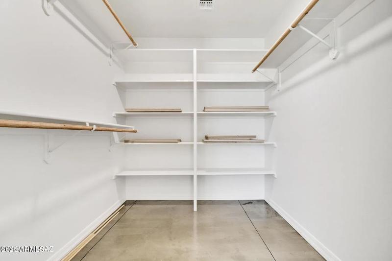 Master closet