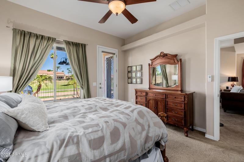 Exit to the backyard