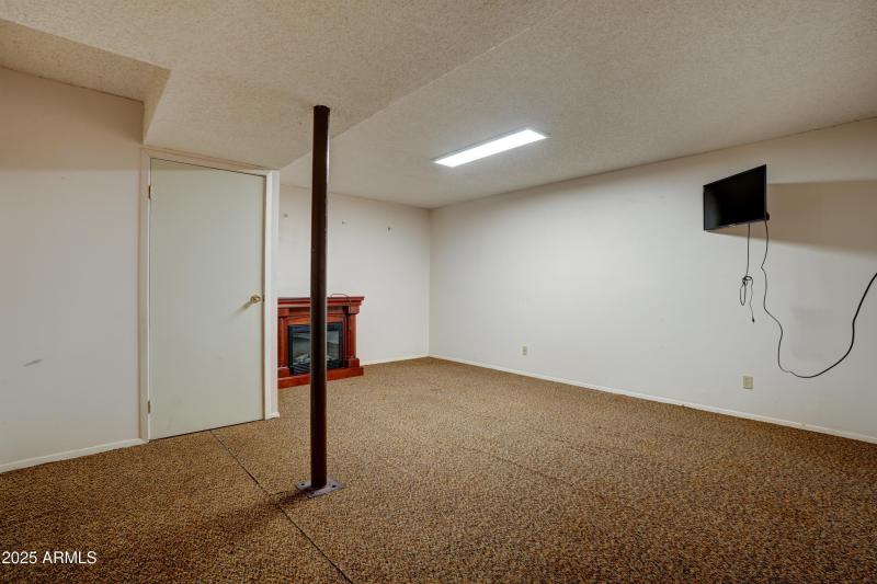 Basement room
