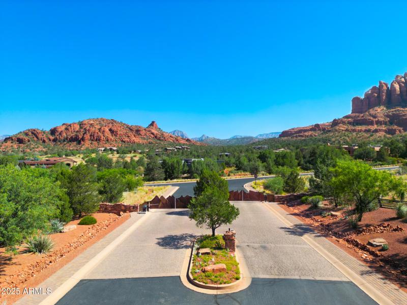 Formal Gated Entrance