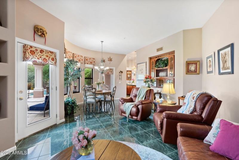 Family Room and Breakfast room