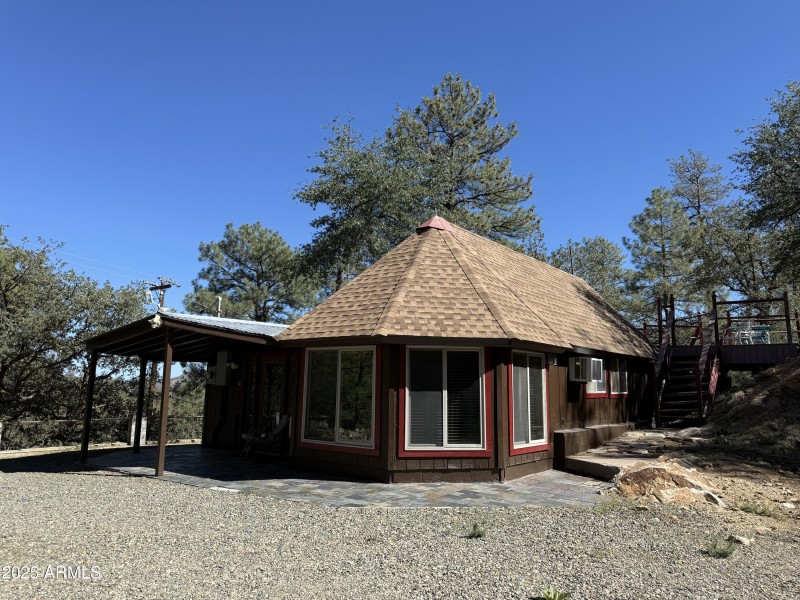 cabin exterior