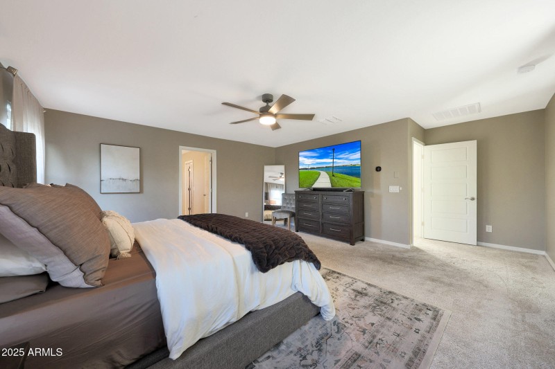 A door at the bathroom for privacy