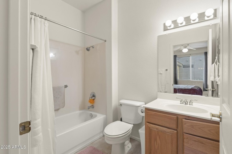 Guest Bathroom with Tub and Shower