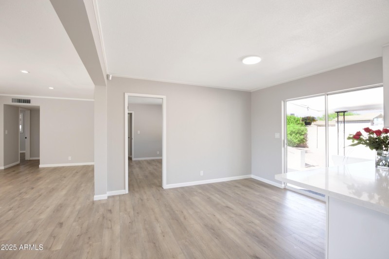 Open floor plan