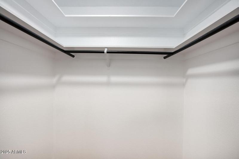 Primary walk-in closet