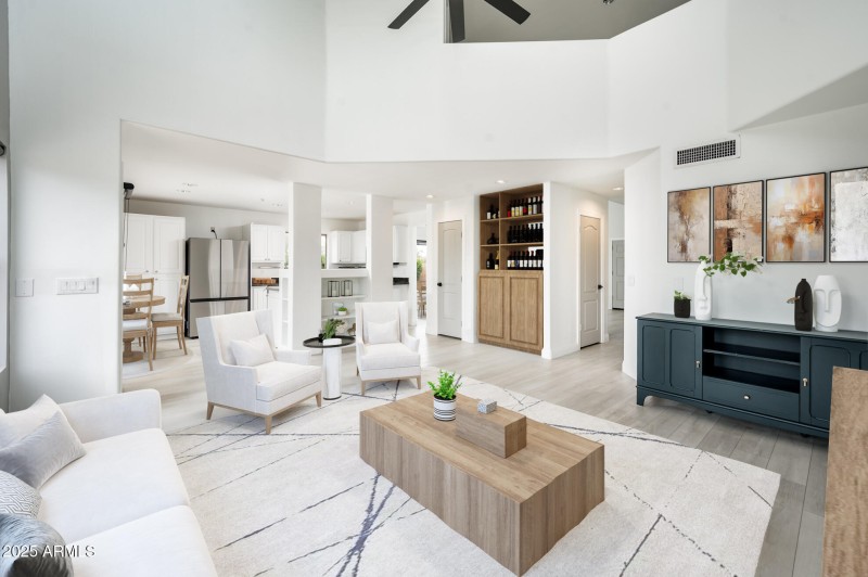 Le Marche Living Room and Dining Room 2