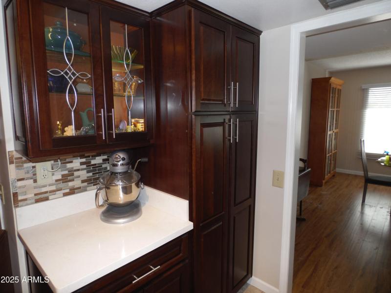 Pantry coffee area