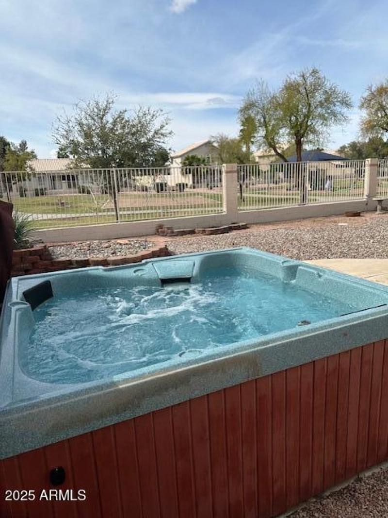 Refreshing SPA and Backyard View