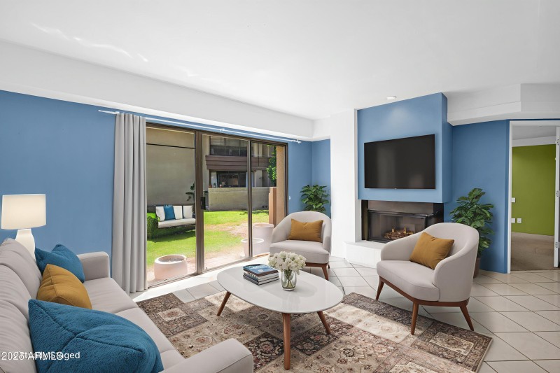Living room area