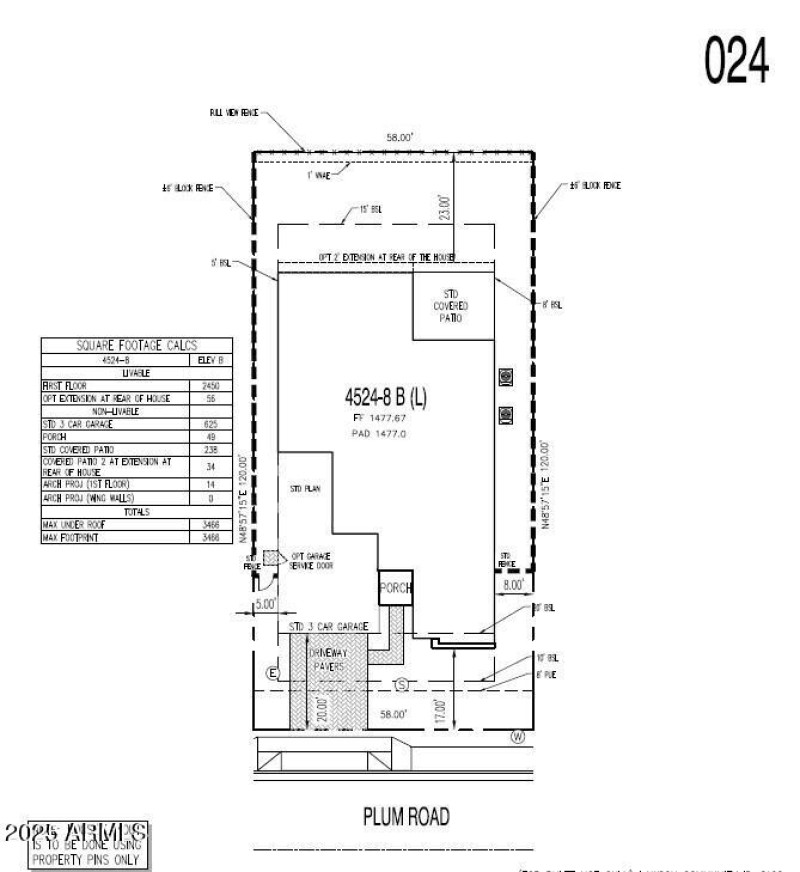 Plot Plan