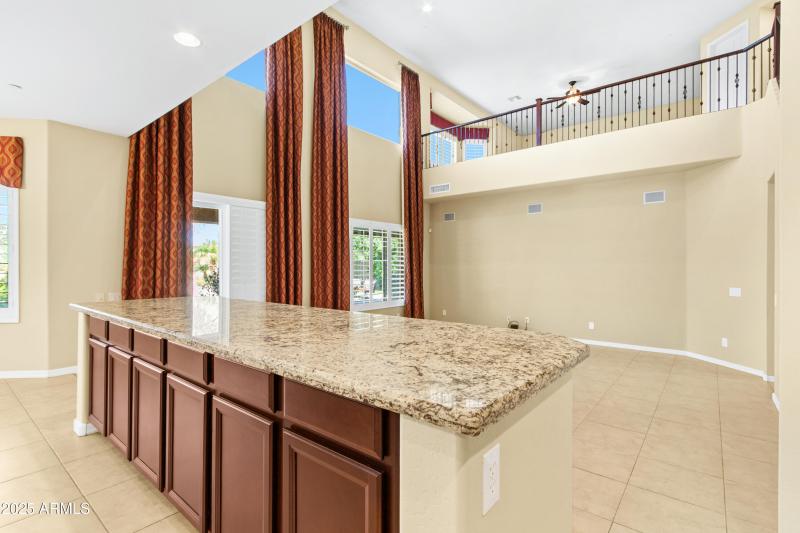 Kitchen to Family Room