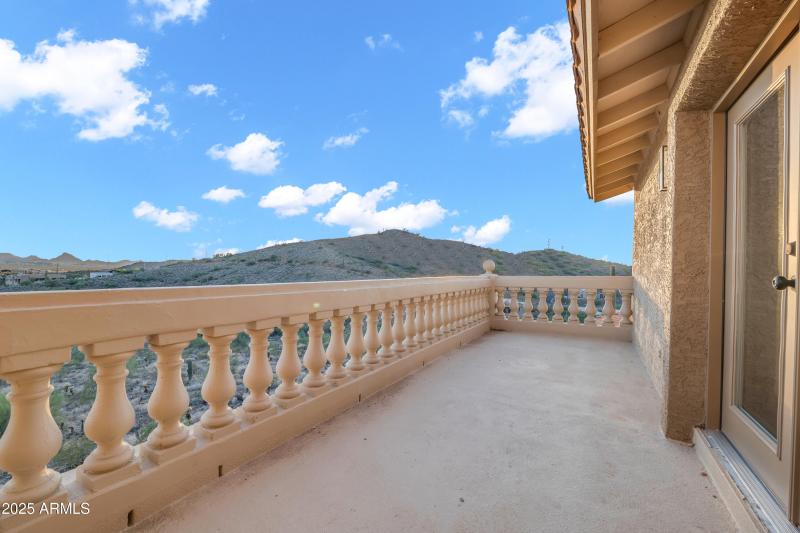 3rd bedroom balcony