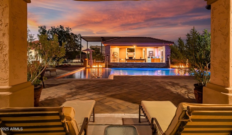 POOLS HOUSE FROM PATIO 1