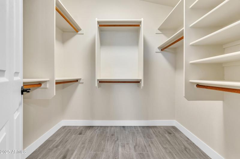 Master closet