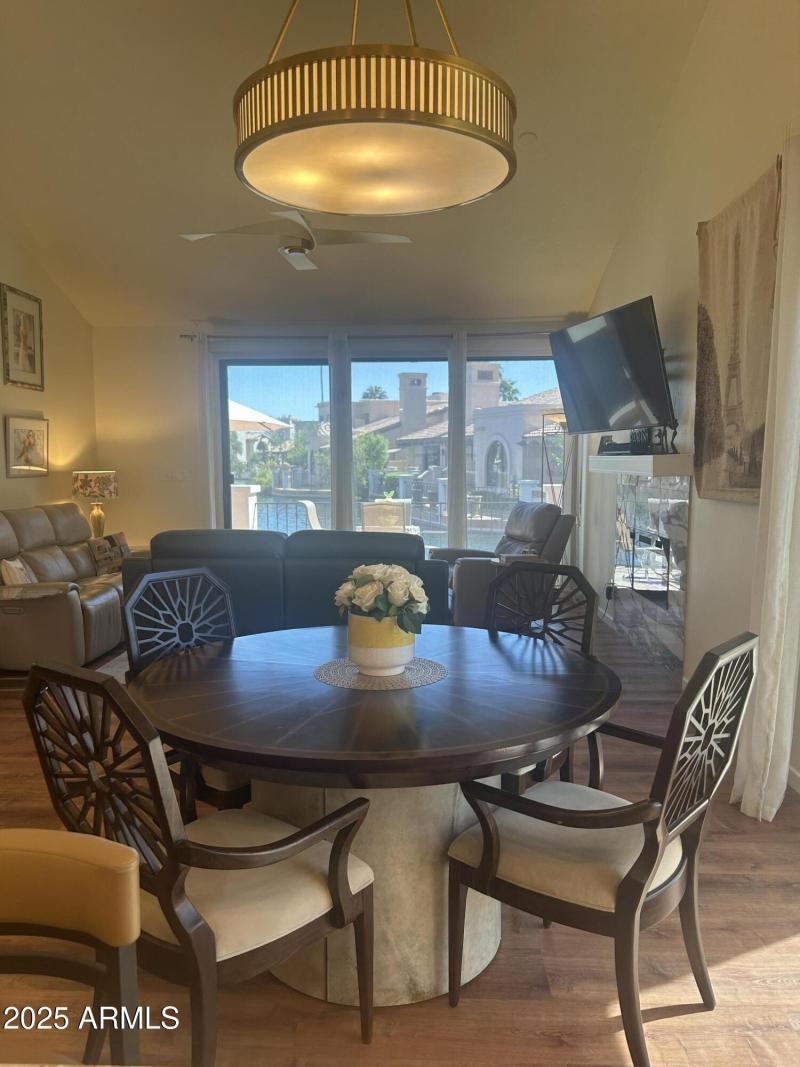 DINING AREA W ACCESS OUT TO PATIO