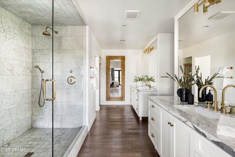 Spa-like Primary Bath w/ Dual Vanities