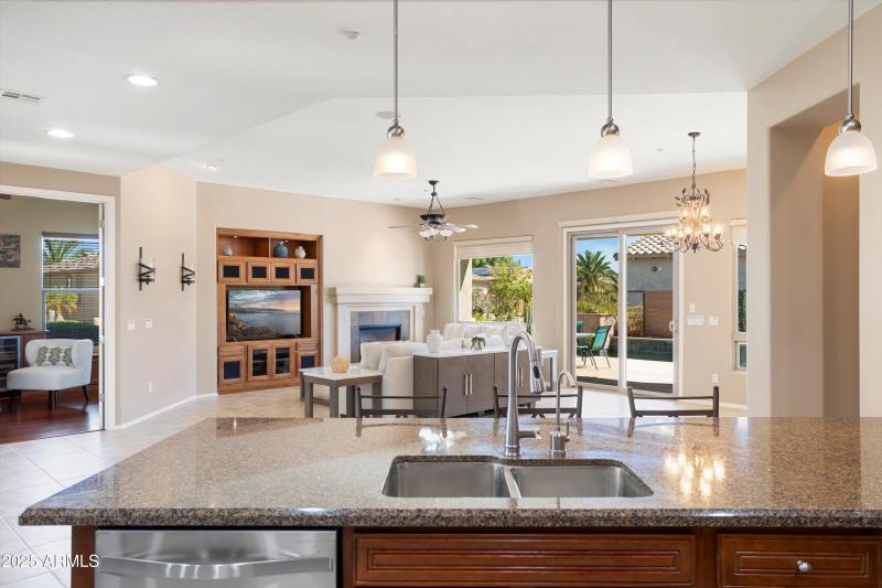 SPACIOUS OPEN CONCEPT IS