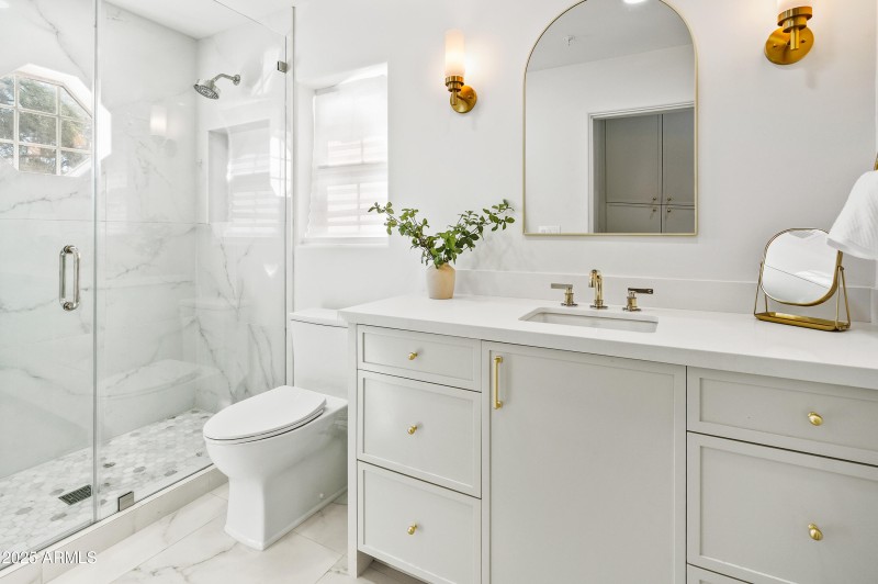 Custom Contemporary Guest Bathroom