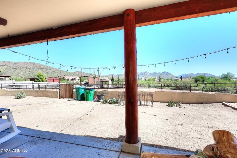 Covered Patio-View