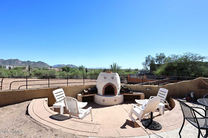 Outdoor Fireplace