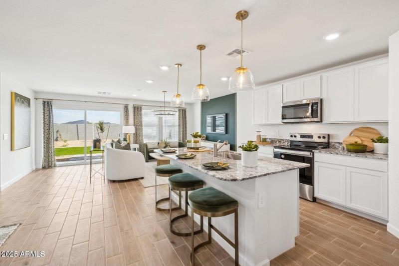 Easton Kitchen, Great Room, Model pic