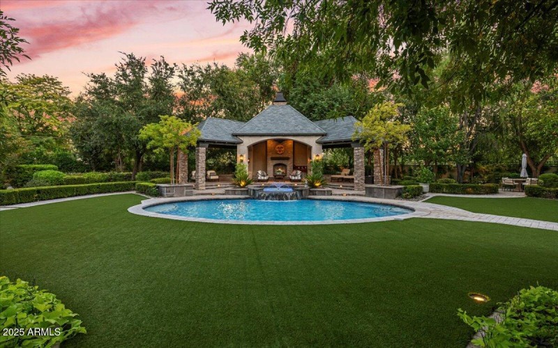 Heated Pool and Pergola