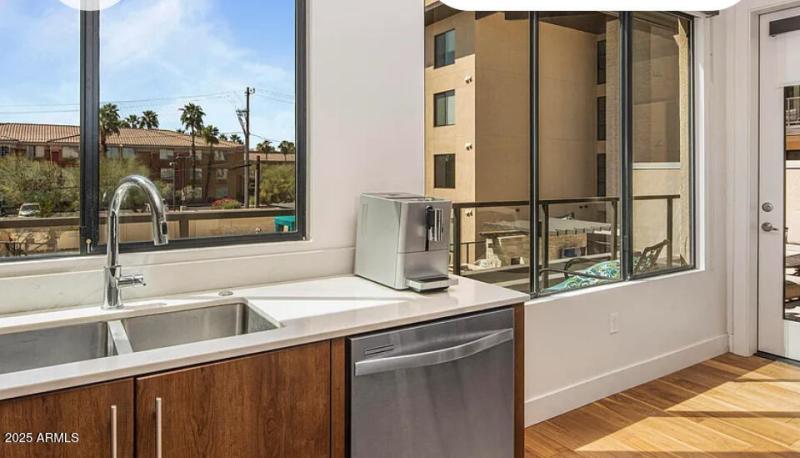 Pool view at Kitchen window