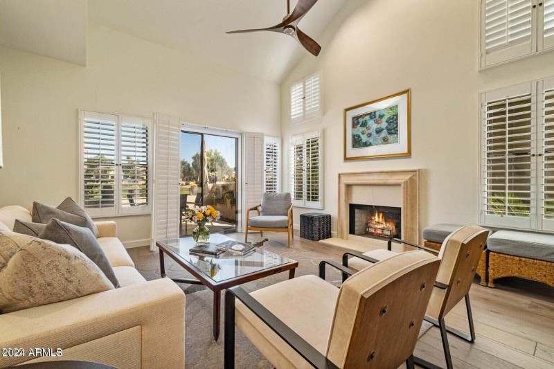 Living Room w/ Fireplace