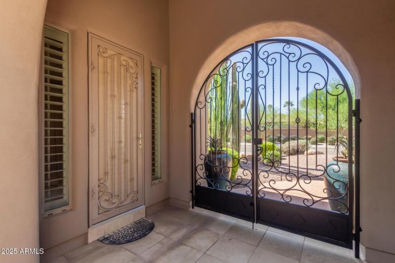 Gated Entrance