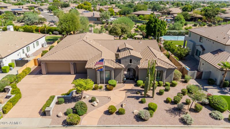Aerial Front View