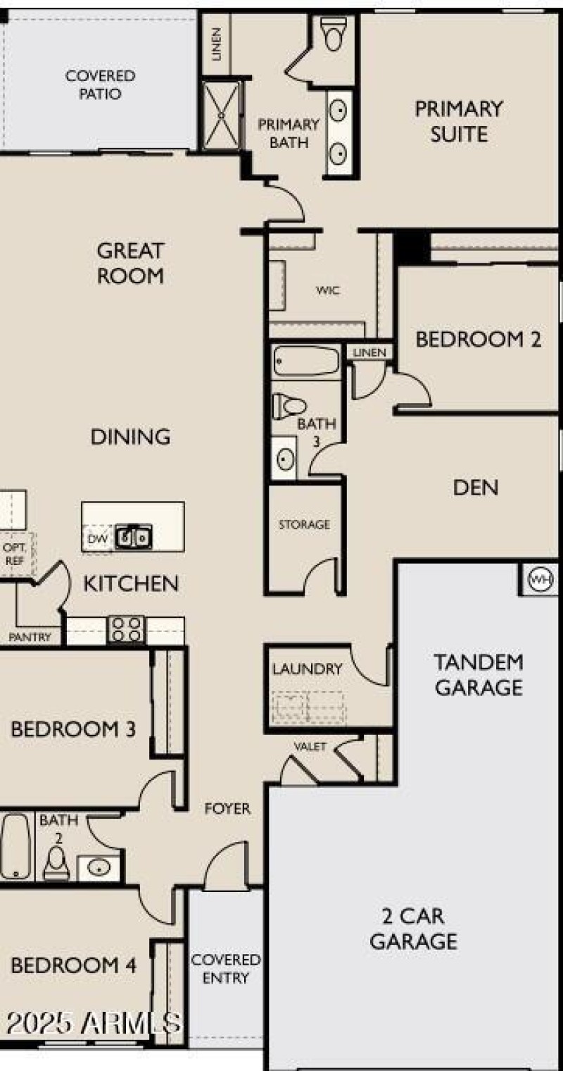 Lot 207 - Sage - Floor Plan - R