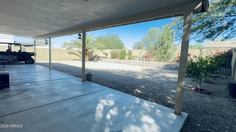 Huge cover patio