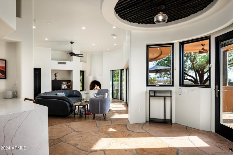 Breakfast Nook to Family Room