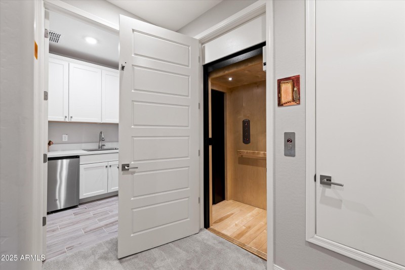 Upstairs Elevator