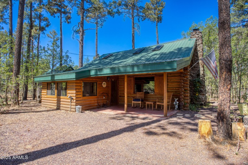 Front covered porch