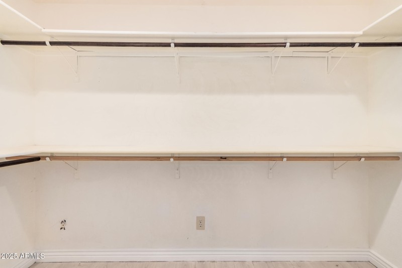 Master closet