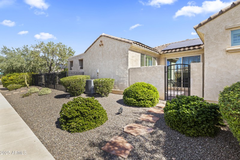 Side Yard Entry