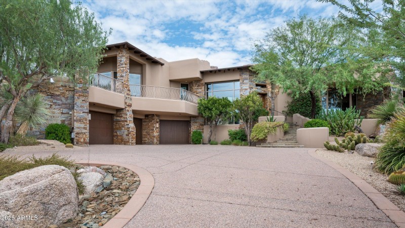Driveway and Garage